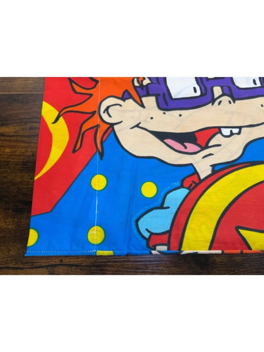Vintage Nickelodeon Rugrats Pillowcase and valance